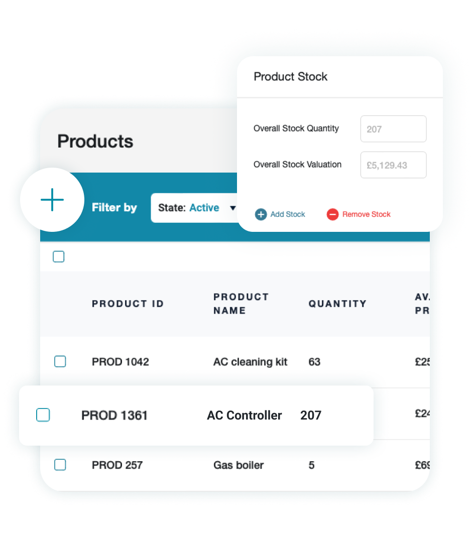 Real-time stock and inventory tracking